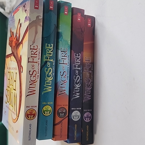 Wings Of Fire Books 1-5 - Picture 3 of 8